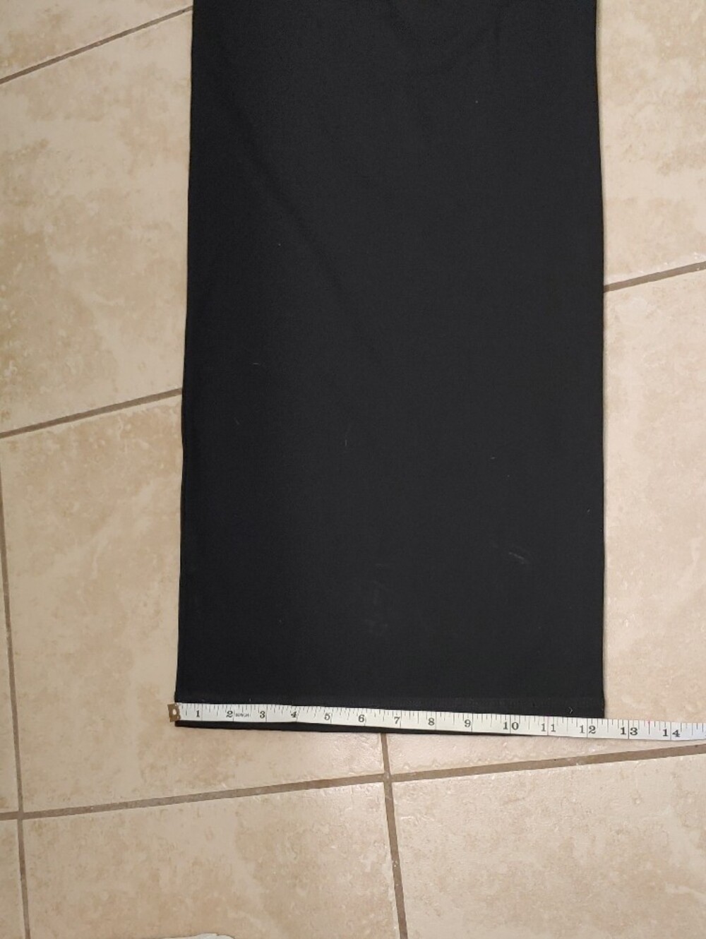 T By Talbots Wide Leg Athletic Pants Women's S Black Leggings - Picture 6 of 6